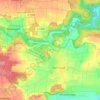 Mapa topográfico 89182, altitud, relieve