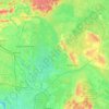 Mapa topográfico Город Всеволожск, altitud, relieve