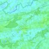 Mapa topográfico Morbecque-Waes, altitud, relieve