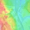 Mapa topográfico Платформа 69-й км, altitud, relieve