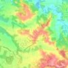 Mapa topográfico Saint-Lon-les-Mines, altitud, relieve