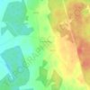 Mapa topográfico Славчиненты, altitud, relieve
