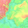 Mapa topográfico Чигоракский территориальный отдел, altitud, relieve