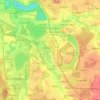 Mapa topográfico 04552, altitud, relieve