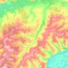 Mapa topográfico Бима, altitud, relieve