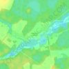 Mapa topográfico Рованичская Слобода, altitud, relieve