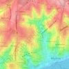 Mapa topográfico Teşvikiye Mahallesi, altitud, relieve