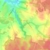 Mapa topográfico Новосады, altitud, relieve