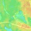 Mapa topográfico Озерки, altitud, relieve