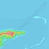 Mapa topográfico Anatonu, altitud, relieve