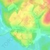 Mapa topográfico Тимоново, altitud, relieve