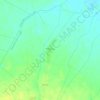 Mapa topográfico Ковальцы, altitud, relieve
