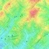 Mapa topográfico Lixeira, altitud, relieve