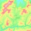 Mapa topográfico Marcabelí, altitud, relieve