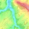 Mapa topográfico Septeuil, altitud, relieve