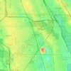 Mapa topográfico Northbrook, altitud, relieve