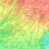 Mapa topográfico Dedelstorf, altitud, relieve