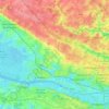 Mapa topográfico 44220, altitud, relieve