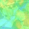 Mapa topográfico Борщёвка, altitud, relieve