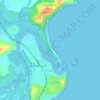 Mapa topográfico Minnamurra, altitud, relieve