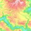 Mapa topográfico Mayran, altitud, relieve