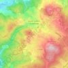 Mapa topográfico Seiffen/Erzgebirge, altitud, relieve