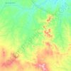 Mapa topográfico Guajeru, altitud, relieve