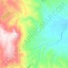 Mapa topográfico Meadow Valley, altitud, relieve
