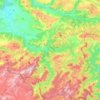 Mapa topográfico 12360, altitud, relieve