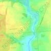 Mapa topográfico Синявка, altitud, relieve