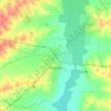 Mapa topográfico Nogoyá, altitud, relieve