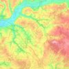 Mapa topográfico 37370, altitud, relieve