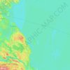 Mapa topográfico Ларионовское сельское поселение, altitud, relieve
