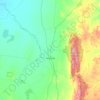 Mapa topográfico Peak Hill, altitud, relieve