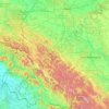 Mapa topográfico Букові праліси Карпат та інших регіонів Європи, altitud, relieve