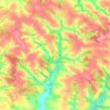Mapa topográfico Саморядовский сельсовет, altitud, relieve