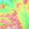 Mapa topográfico Fuentenava de Jábaga, altitud, relieve