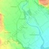 Mapa topográfico Gifflenga, altitud, relieve