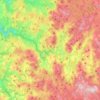 Mapa topográfico 87120, altitud, relieve