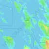 Mapa topográfico Высоцкое городское поселение, altitud, relieve