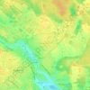 Mapa topográfico Новофрязино, altitud, relieve
