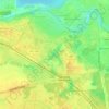Mapa topográfico оз.Чкаловское, altitud, relieve