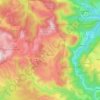 Mapa topográfico Bouisse, altitud, relieve