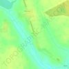 Mapa topográfico Липиничи, altitud, relieve
