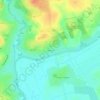 Mapa topográfico Чучаны, altitud, relieve