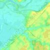 Mapa topográfico Verdun-Ciel, altitud, relieve