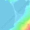 Mapa topográfico Пляж Майами, altitud, relieve