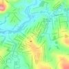 Mapa topográfico Epidauro, altitud, relieve