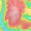 Mapa topográfico Ouvrage de Bois-la-Dame, altitud, relieve