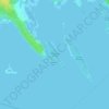Mapa topográfico Продольный остров, altitud, relieve